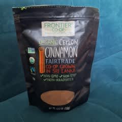 オーガニックFairtrade（フェアトレード）セイロンシナモン、158g