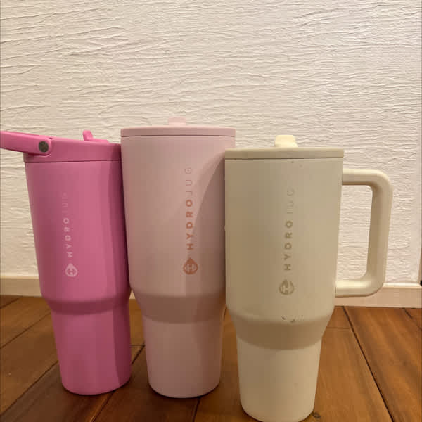 ページ 1 - レビュー - HydroJug, Traveler Tumbler, Pink Sand, 40 oz 