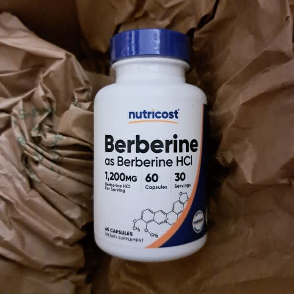 Berbérine NUTRIFORCE - 60 Capsules - Complément Alimentaire - Date De Péremption 04/2027