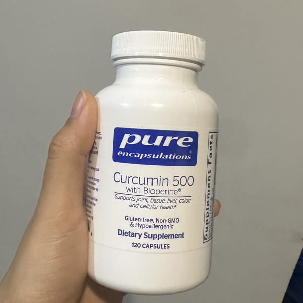 Pure Encapsulations Curcumin 500 With Bioperine Ingredients - View #12