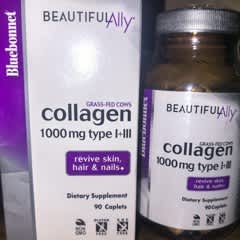 Page 1 - Reviews - Bluebonnet Nutrition, Beautiful Ally, Collagen Type I +  III, 1,000 mg, 90 Caplets - iHerb