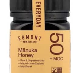 マヌカハニー、生＆非加熱、MGO（メチルグリオキサル）50+、250g（8.8