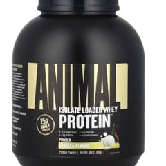 Protéine Native HT Casein Eiyolab Fit - 80% De Protéines Par Dose, Saveur Vanille, 2kg