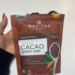 オーガニックカカオスイートニブ、227g（8オンス）