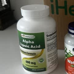Complément Alimentaire Acide Alpha-lipoïque 600 Mg Progress Labs, 120 Capsules, Neuf
