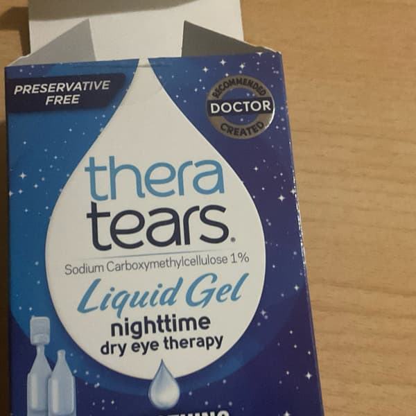 theratears nighttime dry eye therapy lubricant eye gel Page 1 - Reviews - TheraTears, Nighttime Dry Eye Therapy, Lubricant Eye Gel,  30 Single-Use Vials