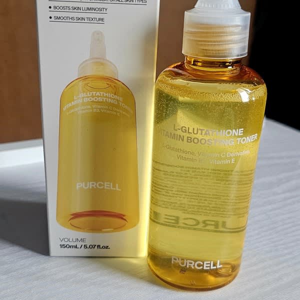 l glutathione vitamin boosting toner ✨ Ready to glow for just $1? Say hello to your new favorite toner!, Get  your hands on the PURCELL L-Glutathione Vitamin Boosting Toner for only $1  — exclusively on our website! 🧴💛, This brightening main image 1