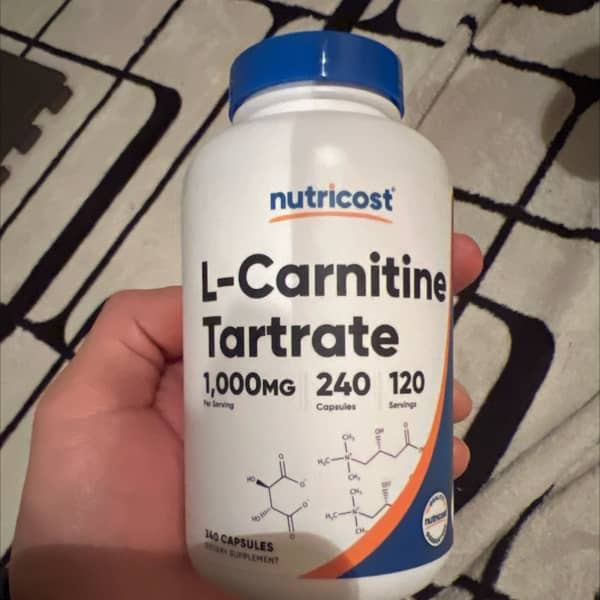 Page 1 - Reviews - Nutricost, L-Carnitine Tartrate, 240 Capsules (500 mg  per Capsule)