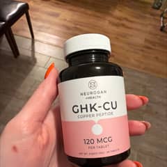 Seite 1 - Bewertungen - Neurogan Health, Copper Peptide GHK-CU, 120 mcg, 60  Tablets
