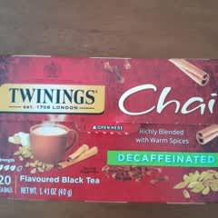 チャイ、デカフェ、個包装ティーバッグ20袋、40g（1.41オンス）