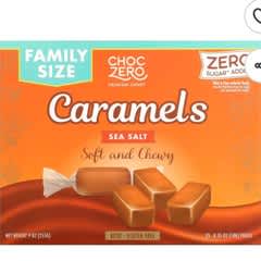 キャラメル、シーソルト、255g（9オンス）