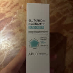 aplb glutathione niacinamide sunscreen review APLB Glutathione Niacinamide Sunscreen SPF50+ PA++++ 40ml main image 1