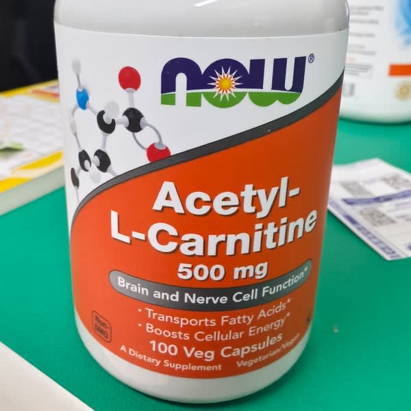 acetyl l carnitine 中文 頁面1 - 評價- NOW Foods, Acetyl-L-Carnitine, 500 mg, 100 Veg Capsules