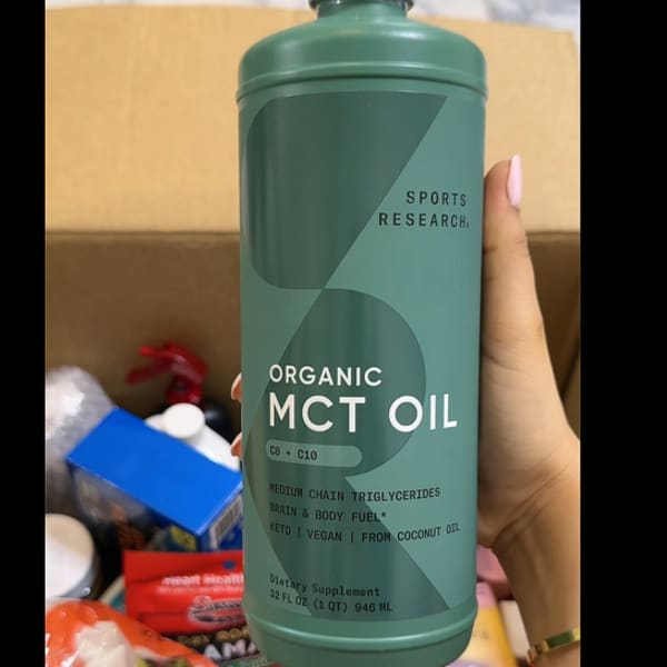 Page 1 - Reviews - Sports Research, Organic MCT Oil, C8 + C10, 32 