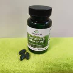 astaxanthin spirulina l carnitine Page 1 - Reviews - Swanson Vitamins, Spirulina & Astaxanthin, 120 Veggie  Tabs