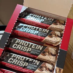 Protein Crisp (プロテインクリスプ)×4箱 Amazon.com: BSN Protein Crisp Bar, Vanilla Marshmallow, 18 Gram
