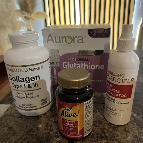glutathione vitamin c collagen Buy HEALTHVIT MY COLLAGEN POWDER WITH HYALURONIC ACID BIOTIN L-GLUTATHIONE  & VITAMIN C -MANGO -300GM Online & Get Upto 60% OFF at PharmEasy main image 0