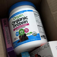 2個　オーガニック　プロテイン　クリーミー チョコレート ファッジ 1242g Organic Protein™（オーガニックプロテイン）パウダー、クリーミー