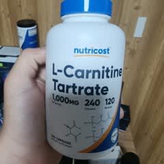 Page 1 - Reviews - Nutricost, L-Carnitine Tartrate, 60 Capsules (500 mg per  Capsule)