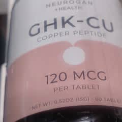 ghk-cu 20mg product info and reviews Page 1 - Reviews - Neurogan Health, Copper Peptide GHK-CU, 2 mg, 60 Tablets
