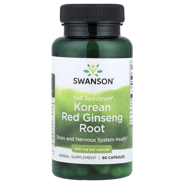 Swanson Vitamins Full Spectrum® Korean Red Ginseng Root
