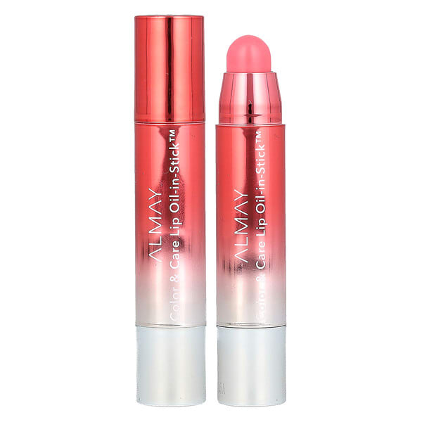 Almay, Color & Care Lip Oil-in-Stick, 140 Cake Walk, 0.09 oz (2.5 g) (Discontinued Item)