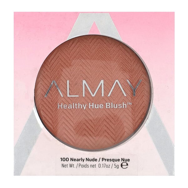 Almay, Healthy Hue Blush, 100 Nearly Nude, 0.17 oz (5 g) (Discontinued Item)