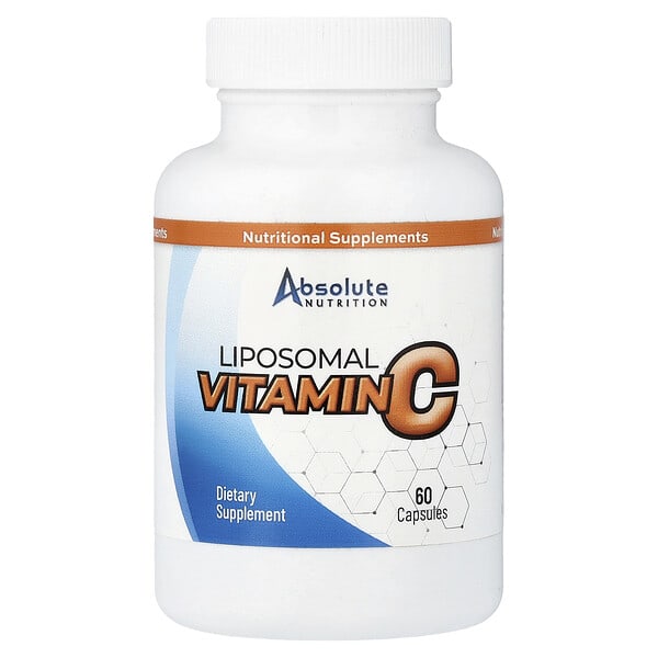 Absolute Nutrition, Liposomal Витамин C, 60 капсул