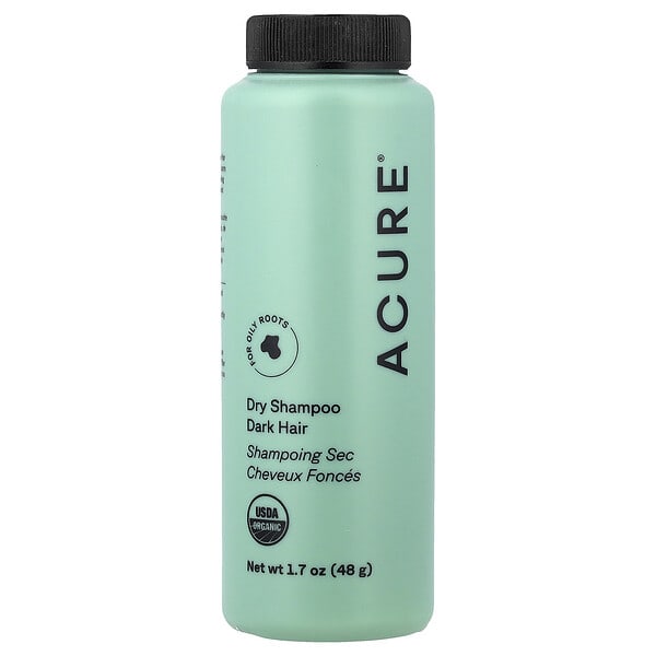 ACURE, Dry Shampoo, Dark Hair, For Oily Roots, 1.7 oz (48 g) (Discontinued Item)