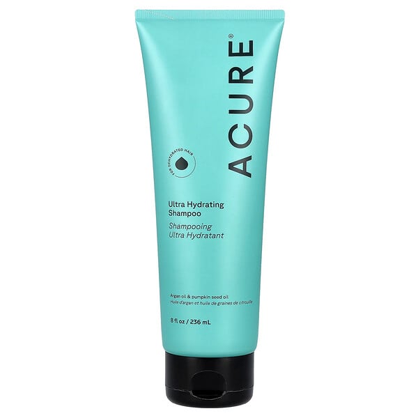 ACURE, Ultra Hydrating Shampoo, For Dehydrated Hair, Argan Oil & Pumpkin Seed Oil, 8 fl oz (236 ml) (Discontinued Item)