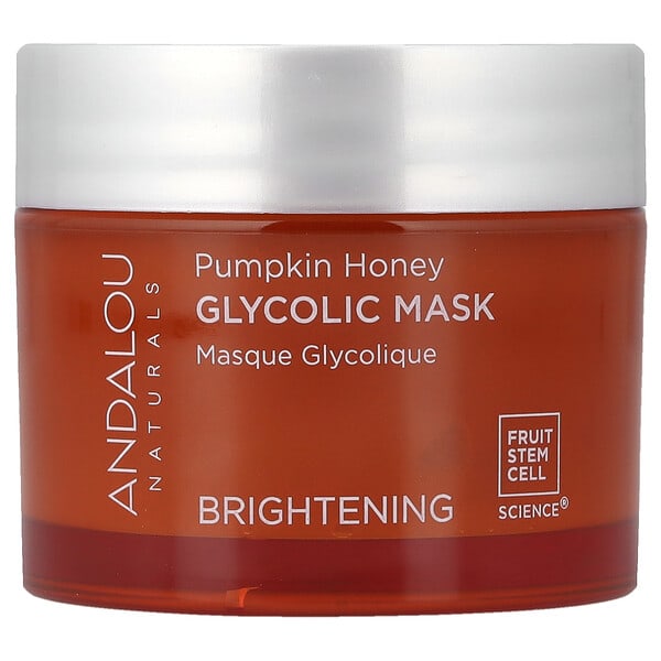 Andalou Naturals, Glycolic Beauty Mask, Pumpkin Honey, 1.7 oz (50 g)
