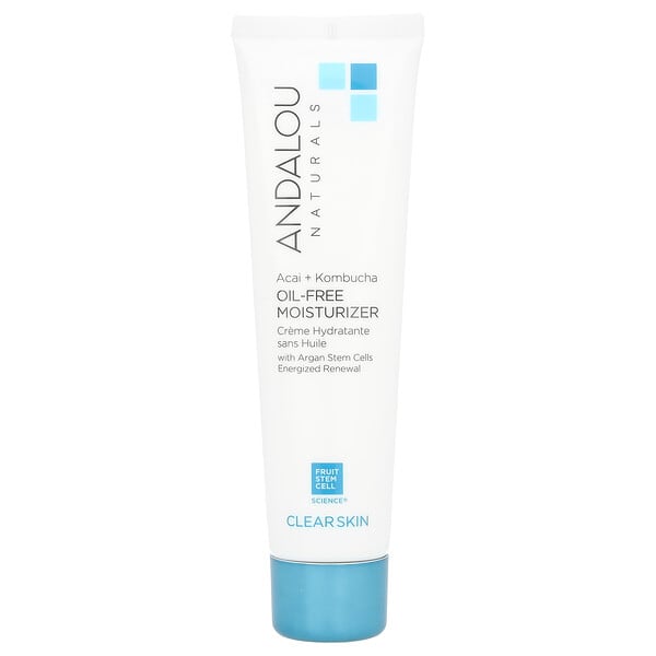 Andalou Naturals, Oil-Free Moisturizer, Acai + Kombucha, 2.1 fl oz (62 ml) (Discontinued Item)