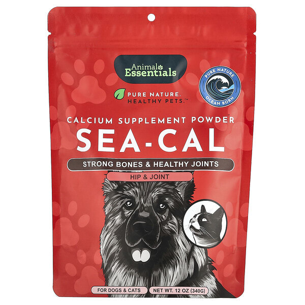 Animal Essentials, Sea-Cal, For Dogs ба Cats, 12 oz (340 g)