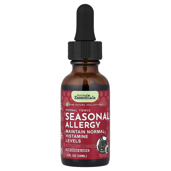 Animal Essentials, Seasonal Allergy, For Dogs & Cats, 1 fl oz (30 ml)
