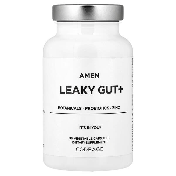 Codeage, AЭрэгтэйчүүдийн, Leaky Gut+, 90 ширхэг капсул
