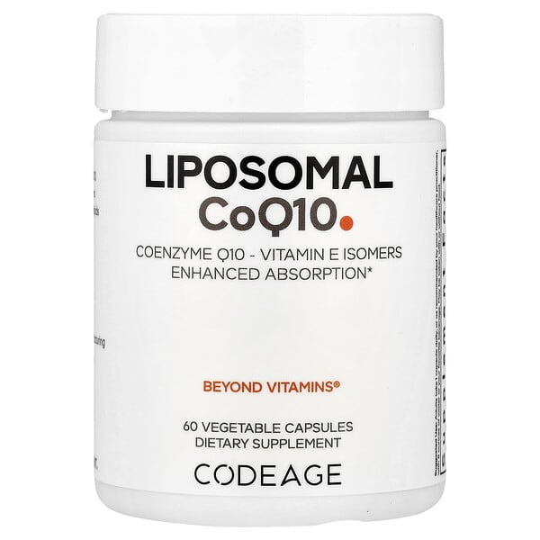Codeage, Liposomal CoQ10, 60 ширхэг капсул