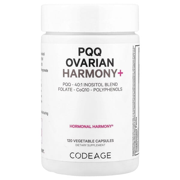 Codeage, PQQ Ovarian Harmony+ , 120 ширхэг капсул