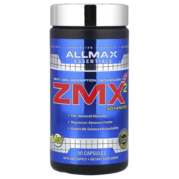 ALLMAX, ZMX2 Advanced, 90 капсул