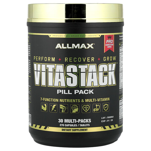 ALLMAX, VITASTACK™, Pill Pack, 30 Multi-Packs