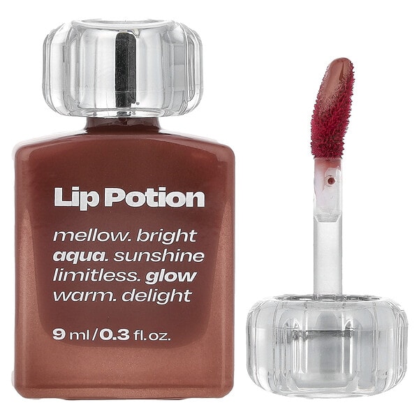 alternativestereo, Lip Potion Aqua Glow, No.9 Coco Milk, 0.3 fl oz (9 ml)