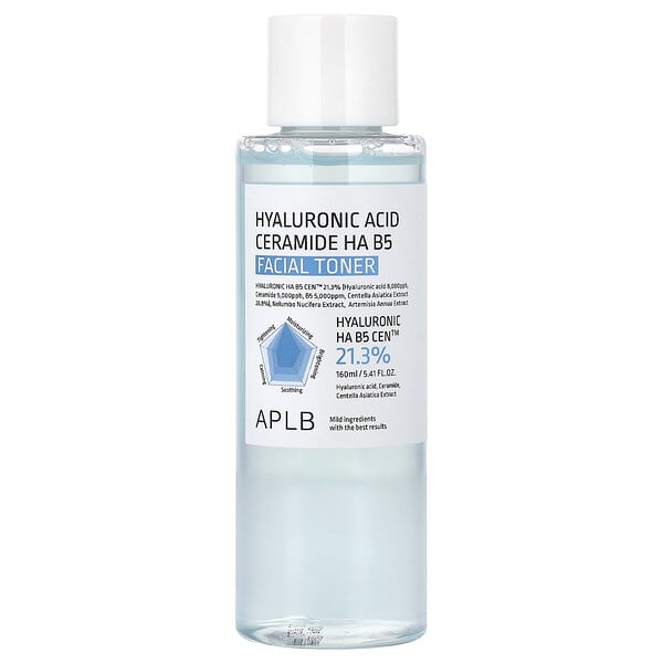 APLB, Hyaluronic Acid Ceramide HA B5 Facial Toner, 5.41 fl oz (160 ml)