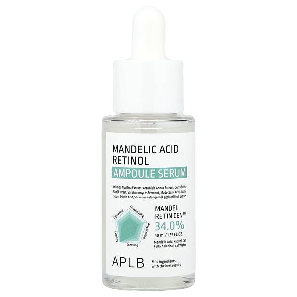 APLB, Mandelic Acid Retinol Ampoule Serum, 1.35 fl oz (40 ml)