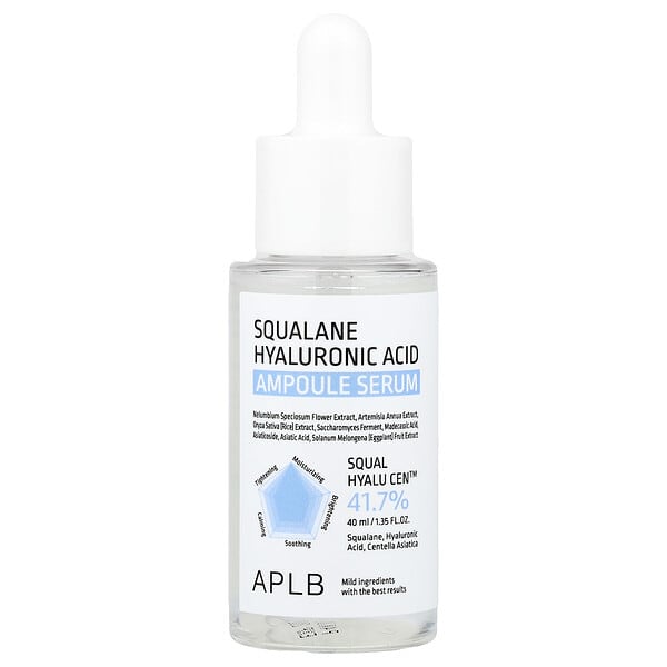 APLB, Squalane Hyaluronic Acid Ampoule Serum, 1.35 fl oz (40 ml)