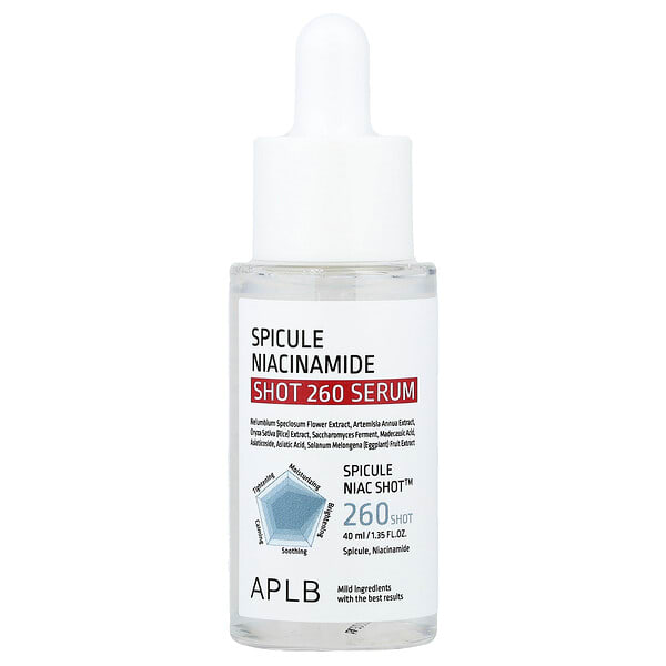APLB, Spicule Niacinamide Shot 260 Serum, 1.35 fl oz (40 ml)