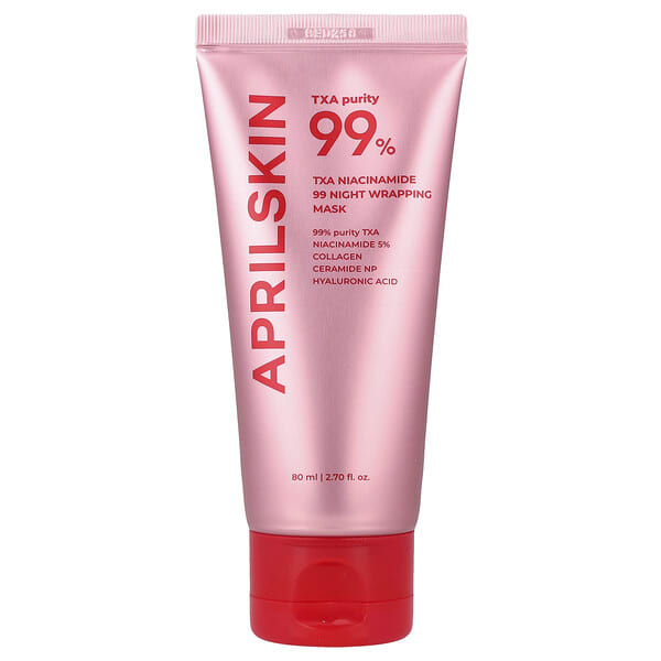 April Skin, TXA Niacinamide 99 Night Wrapping Beauty Mask, 2.7 fl oz (80 ml)
