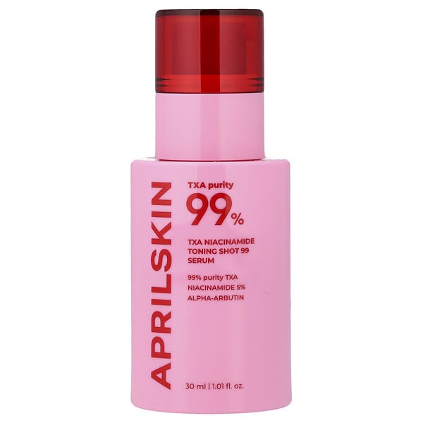 April Skin, TXA Niacinamide Toning Shot 99% Serum, 1.01 fl oz (30 ml)