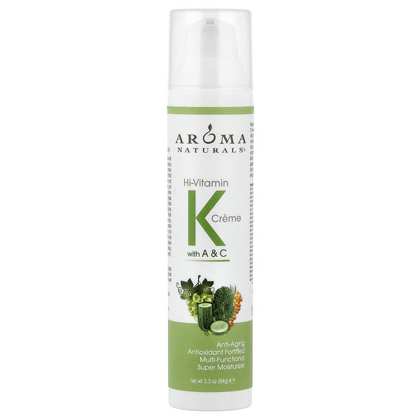 Aroma Naturals, Hi-Vitamin K Creme with A & C, 3.3 oz (94 g)