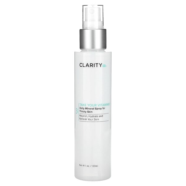 ClarityRx, Take Your Vitamins, Daily Mineral Spray for Thirsty Skin, 4 fl oz (120 ml) (Discontinued Item)