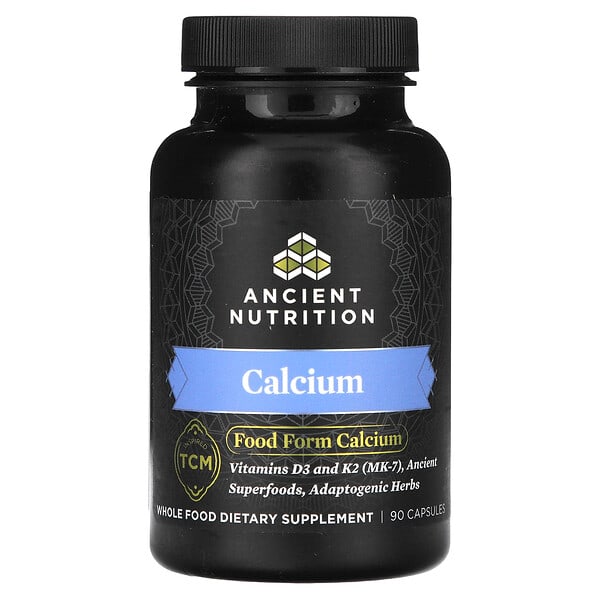 Ancient Nutrition, Кальци, 90 капсул