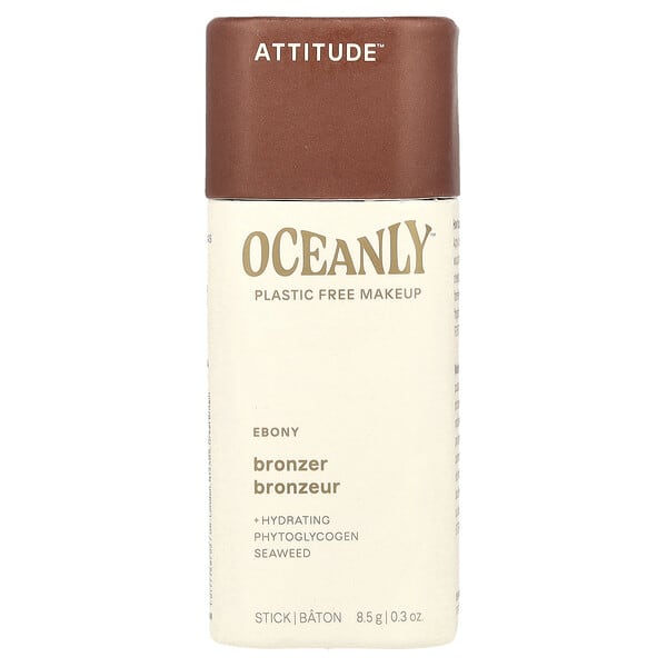 ATTITUDE, Oceanly™, Bronzer, Ebony, 0.3 oz (8.5 g)
